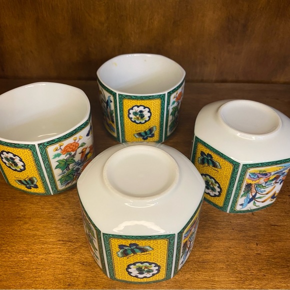 Set of 4, Japanese Sake Cups. - Picture 5 of 5